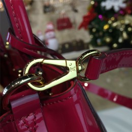 Replica Louis Vuitton Fuchsia Embossed Monogram Montaigne MM