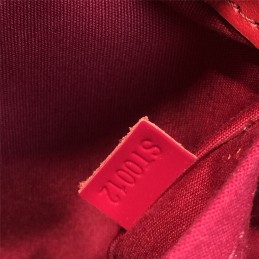 Replica Louis Vuitton Fuchsia Embossed Monogram Montaigne MM