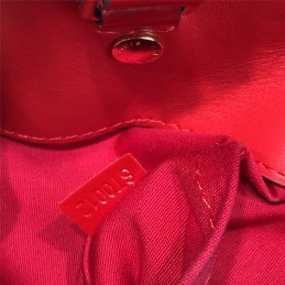 Replica Louis Vuitton Red Embossed Monogram Montaigne MM