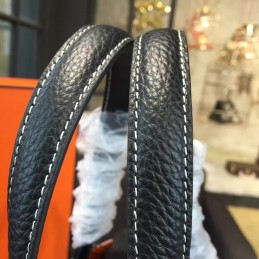 Replica Hermes Black Victoria II 35 Bag