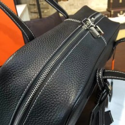 Replica Hermes Black Victoria II 35 Bag