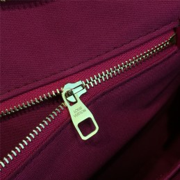 Replica Louis Vuitton Fuchsia Patent Monogram Brea MM