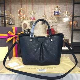 Replica Louis Vuitton Black Textured Mazarine PM