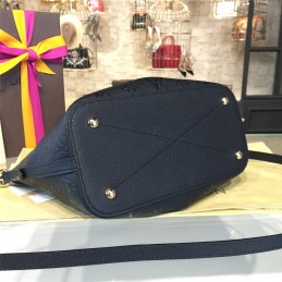 Replica Louis Vuitton Black Textured Mazarine PM