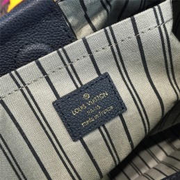 Replica Louis Vuitton Black Textured Mazarine PM