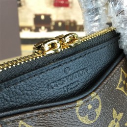 Replica Louis Vuitton Brown Monogram Beige Trim Pallas BB