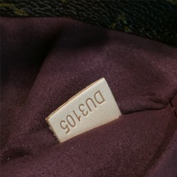 Replica Louis Vuitton Brown Monogram Beige Trim Montaigne MM
