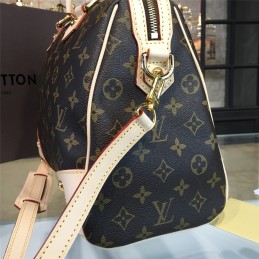 Replica Louis Vuitton Brown Monogram Beige Trim Retiro PM