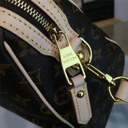 Replica Louis Vuitton Brown Monogram Beige Trim Retiro PM