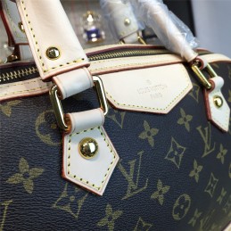 Replica Louis Vuitton Brown Monogram Beige Trim Retiro PM
