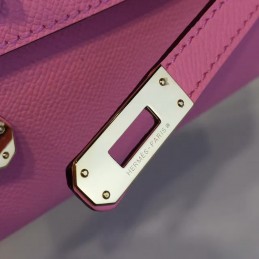 Replica Hermes Pink Kelly Cut Clutch