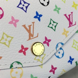 Replica Louis Vuitton Pink Textured Sarah Wallet