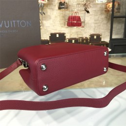 Replica Louis Vuitton Burgundy Capucines BB