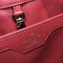 Replica Louis Vuitton Burgundy Capucines BB