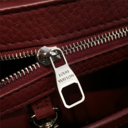 Replica Louis Vuitton Burgundy Capucines BB