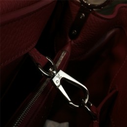 Replica Louis Vuitton Burgundy Capucines PM
