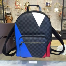 Replica Louis Vuitton Damier Graphite V Stripe Josh Backpack