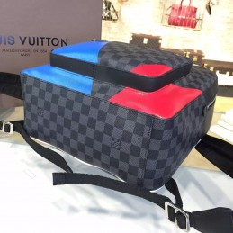 Replica Louis Vuitton Damier Graphite V Stripe Josh Backpack