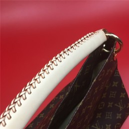 Replica Louis Vuitton Brown Monogram Beige Handle Artsy GM