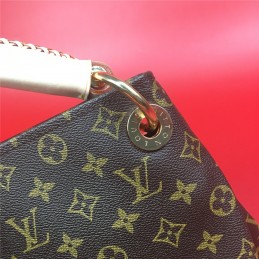 Replica Louis Vuitton Brown Monogram Beige Handle Artsy GM