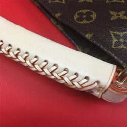 Replica Louis Vuitton Brown Monogram Beige Handle Artsy GM
