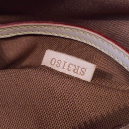Replica Louis Vuitton Brown Monogram Beige Trim Palermo GM