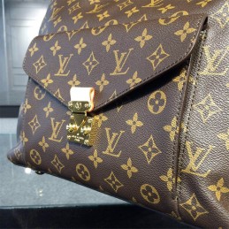 Replica Louis Vuitton Brown Monogram Metis Hobo