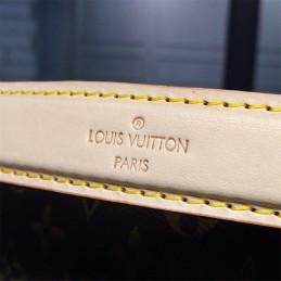 Replica Louis Vuitton Brown Monogram Metis Hobo