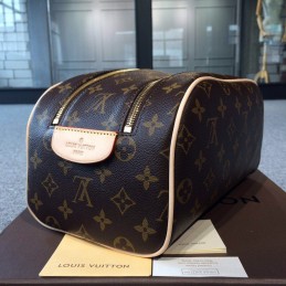 Replica Louis Vuitton Brown Monogram King Size Toiletry Bag