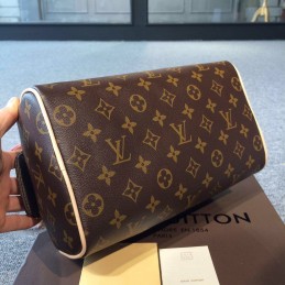 Replica Louis Vuitton Brown Monogram King Size Toiletry Bag