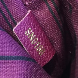 Replica Louis Vuitton Burgundy Embossed Monogram Speedy 25 - Style 2