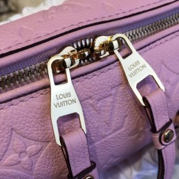 Replica Louis Vuitton Pale Pink Embossed Monogram Speedy 25