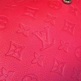 Replica Louis Vuitton Red Embossed Monogram Speedy 25