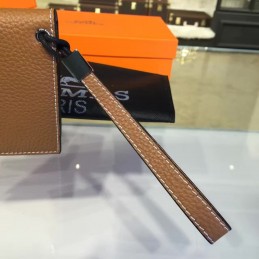 Replica Hermes Brown H Long Wallet