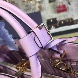 Replica Louis Vuitton Pale Pink Embossed Monogram Montaigne MM