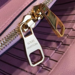 Replica Louis Vuitton Pale Pink Embossed Monogram Montaigne MM