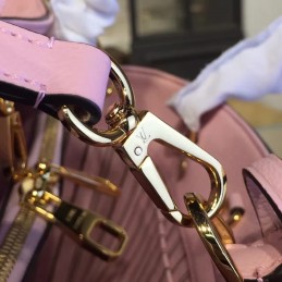 Replica Louis Vuitton Pale Pink Embossed Monogram Montaigne MM