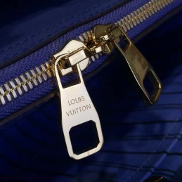 Replica Louis Vuitton Royal Blue Embossed Monogram Montaigne MM