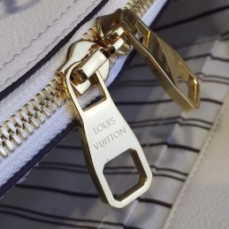 Replica Louis Vuitton White Embossed Monogram Montaigne MM