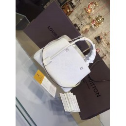 Replica Louis Vuitton White Embossed Monogram Montaigne MM