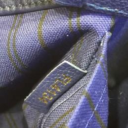 Replica Louis Vuitton Navy Blue Embossed Monogram Montaigne MM