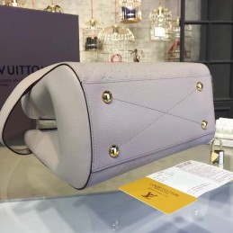 Replica Louis Vuitton Taupe Embossed Monogram Montaigne MM