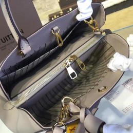 Replica Louis Vuitton Taupe Embossed Monogram Montaigne MM