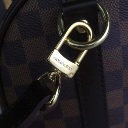 Replica Louis Vuitton Brown Damier Ebene Speedy 25