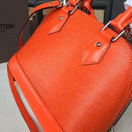 Replica Louis Vuitton Orange Textured Alma BB