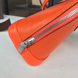 Replica Louis Vuitton Orange Textured Alma BB