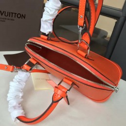 Replica Louis Vuitton Orange Textured Alma BB