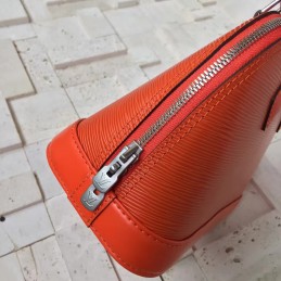 Replica Louis Vuitton Orange Textured Alma BB
