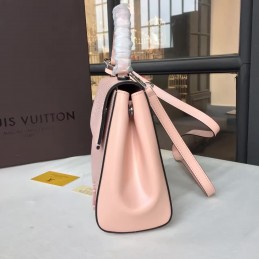 Replica Louis Vuitton Pale Pink Textured Cluny BB