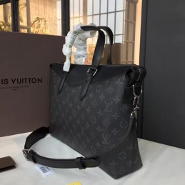 Replica Louis Vuitton Black Monogram Eclipse Briefcase Explorer